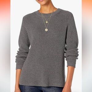 NWT Goodthreads Women's Cotton Shaker Stitch Crewneck Sweater XXLarge